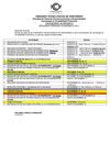 Calendario Académico del segundo sestre de 2001