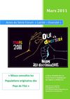 Actes du Forum Laïcité Diversité du 28 mars 2011