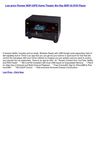 Disc Players & Recorders - Pioneer BDP-33FD Home Theater Blu Ray BDP-33 DVD Player