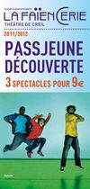 Pass Jeune - 3 spectacles pour 9 €