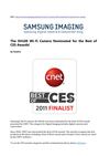 The SH100 Wi-Fi Camera Nominated for the Best of CES Awards!