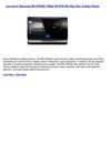 Disc Players & Recorders - Samsung BD-UP5000 1080p HD-DVD Blu-Ray Disc Combo Player