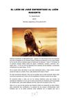 David Nesher: El León de Judá enfrentando al león rugiente