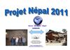 Le projet Népal 