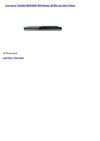 Disc Players & Recorders - Toshiba BDX4200 Wifi-Ready 3D Blu-ray Disc Player