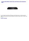 Disc Players & Recorders - VIZIO VBR210 Blu-Ray Player with Wireless Internet Application, Black