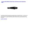 Disc Players & Recorders - VIZIO VBR231 Blu-Ray Player with Wireless Internet Application, Black