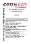  Country Web Bulletin Septembre / Octobre 2011