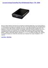 Networking Products - Iomega ScreenPlay Plus HD Multimedia Player 1 TB - 34499
