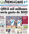 DIARIO PRENSA LIBRE GUAT 392011