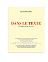 Antonio Gramsci : Gramsci dans le texte (1916-1935) - Première partie du livre