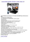 Portable Audio & Video - COBY TF-DVD1023 - DVD player - portable - display_ 10.2