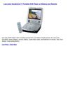 Portable Audio & Video - Durabrand 7 Portable DVD Player w Battery and Remote