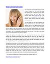 How to Grow Hair Faster