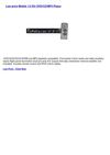 Portable Audio & Video - Mobile 12 Din DVDCDMP3 Player
