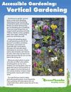 Accessible Gardening: Vertical Gardening - Factsheet
