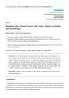Biophilia: Does Visual Contact with Nature Impact on Health and Well-Being