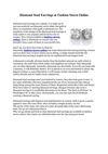 Diamond Stud Earrings at Fashion Stores Online