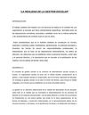 La realidad de la gestion escolar