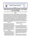 Urban Heat Island and Climate Change: Possible Adaptations in Camden, New Jersey