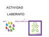 ACTIVIDAD LABERINTO