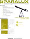 www.ol-optic.com : LUNETTE ASTRONOMIQUE PARALUX CHASSEUR D'ÉTOILES 60/700 MM - 30-5027-1
