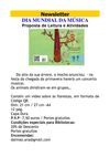 Dia Mundial da Música - Proposta de Leitura e Atividades