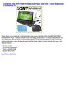 Portable Audio & Video - Sony DVP-FX950 Portable DVD Player with 180ยฐ 9-Inch Widescreen + Accessory Kit