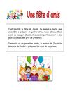 Une fête d'amis_Mise en situation