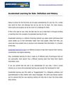Accelerated Learning for Kids Definition and History