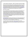 Android Application Development – Defines Technology And Reach New Heights