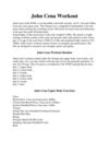 John Cena Workout