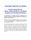 MEDIDAS DE PROTECCION EN EL CODIGO DE LA INFANCENCIA Y LA ADOLENCENCIA - COLOMBIA