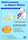 Mairie annexe des Blancs Vilains - Montreuil