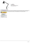 Alvin G2540-B Swing Arm Lamp, Black