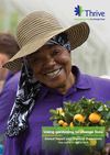Thrive Horticultural Therapy Organization's Annual Report - March 2010