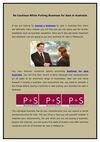 Be Cautious While Putting Business for Sale in Australia