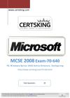 70-640 Question Answers