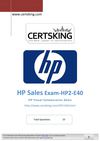 HP2-E40 Question Answers