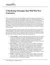 5 marketing strategies that will win new customers