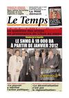 Le Temps d'Algérie Edition du Samedi 1er Octobre 2011