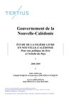 Rapport Tertius : ÉTUDE DE LA FILIÈRE LIVRE EN NOUVELLE-CALÉDONIE