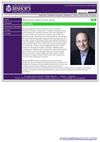 Biography - Michael Goldbloom is the Principal and Vice-Chancellor of Bishop’s University (@ 1 Oct 2011)
