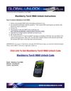 Learning To Unlock A Blackberry Torch 9860