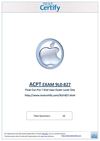 Free APPLE 9L0-827 Practice Test