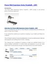 Precor 966i Experience Series Treadmill – 220V