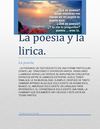 La Poesia y La Lirica.