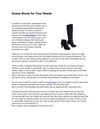 Guess Boots for Your Needs