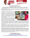 Boletín de prensa No. 001 recorridos y adhesiones