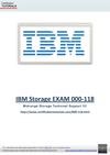 IBM IBM STORAGE 000-118